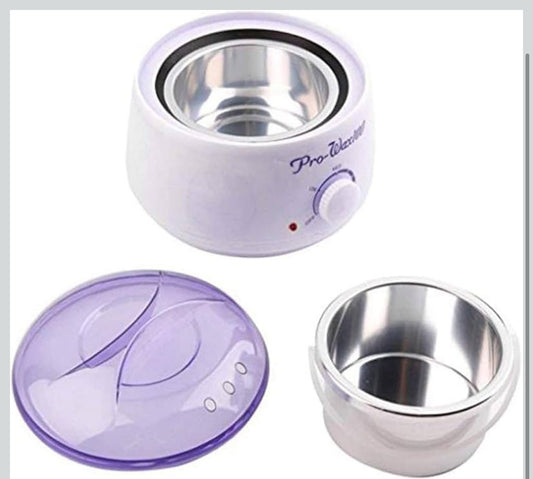 Bdit ACCESORI Scaldacera Elettrico Professionale 100w per Tutti i Tipi di Cera - Controllo della Temperatura Regolabile e Sicurezza Termica Integrata - BDIT ACCESSORI