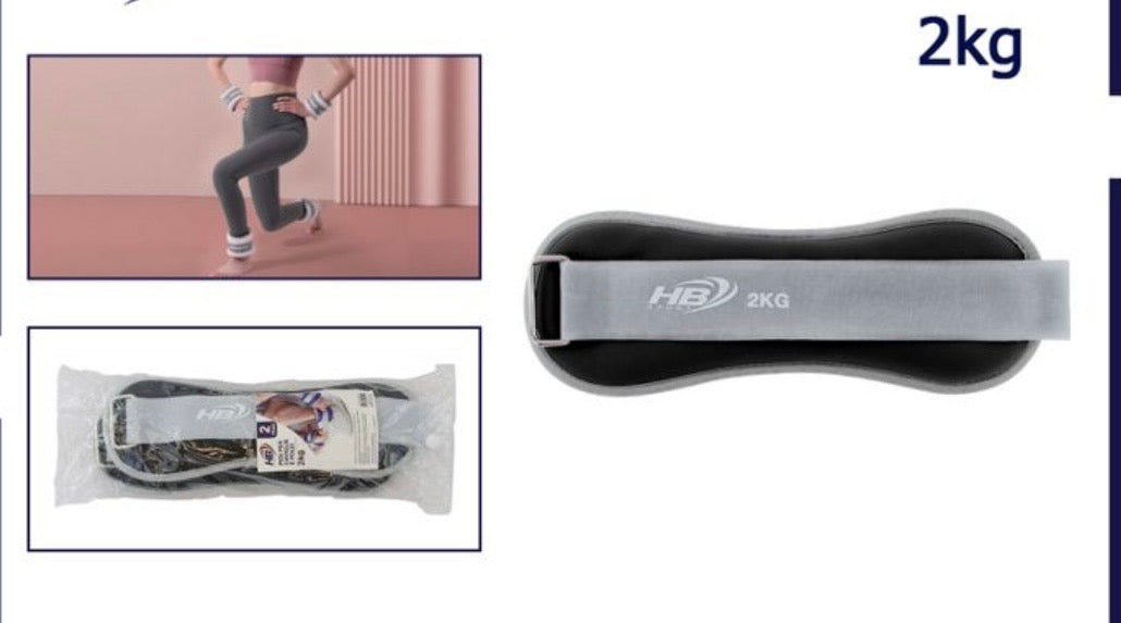 Coppia Pesi Cavigliere e Polsiere HB SPORT - Home Fitness e Tonificazione