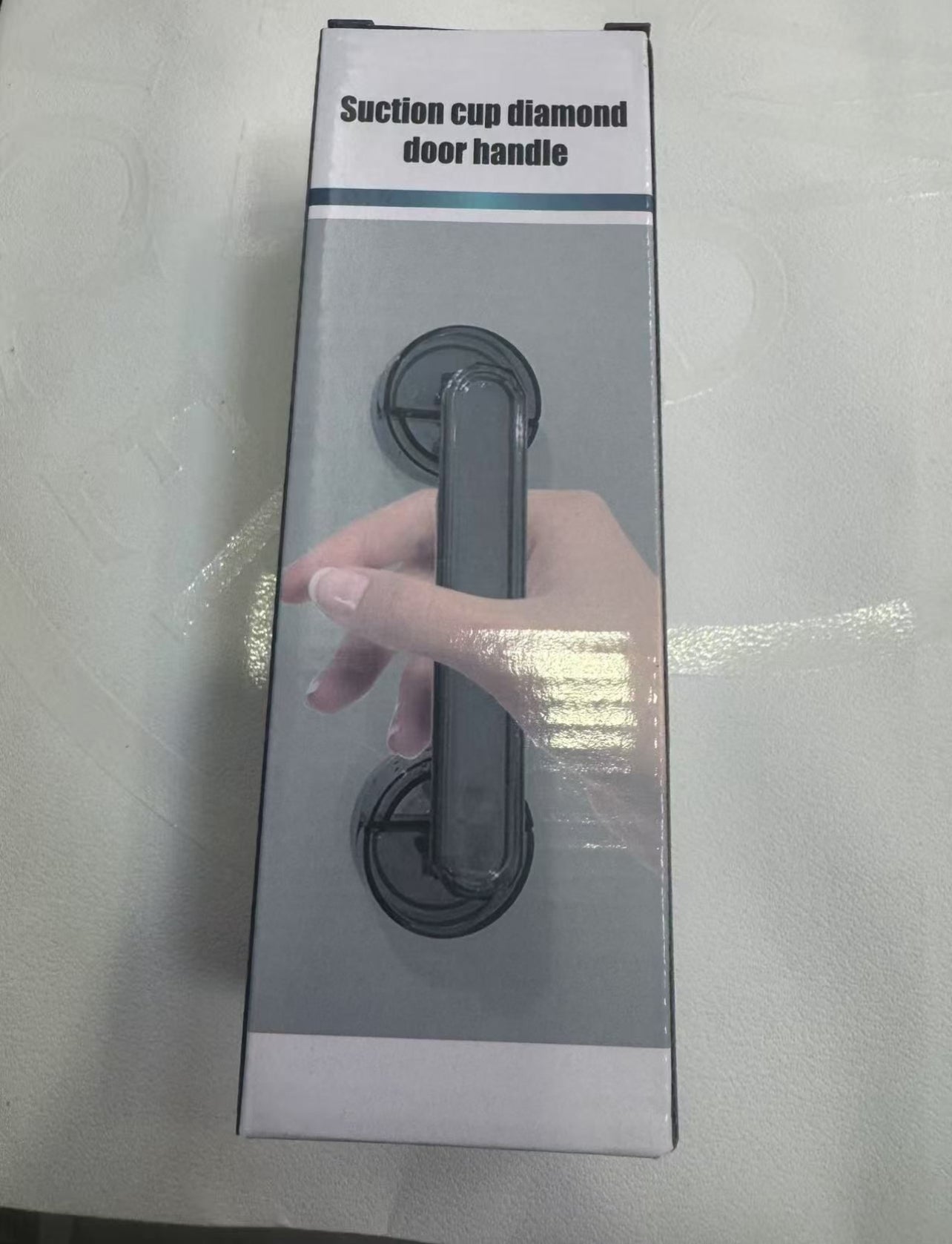 Maniglia con Ventosa per Doccia, Vasca, Porta in Vetro, Specchio, Maniglia Sicurezza Bagno Rimovibile, Maniglia Supporto per Cucina, Cassetto e Sportello - BDIT ACCESSORI