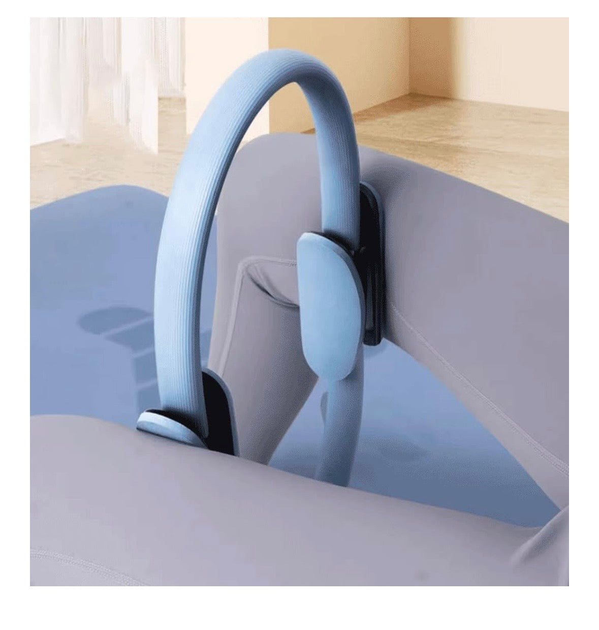 Anello da Pilates Grigio 37 cm – Cerchio Fitness Multifunzionale