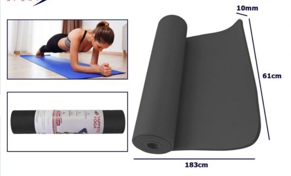 🧘♀️ Tappetino Yoga Antiscivolo – Comfort, Stabilità e Stile