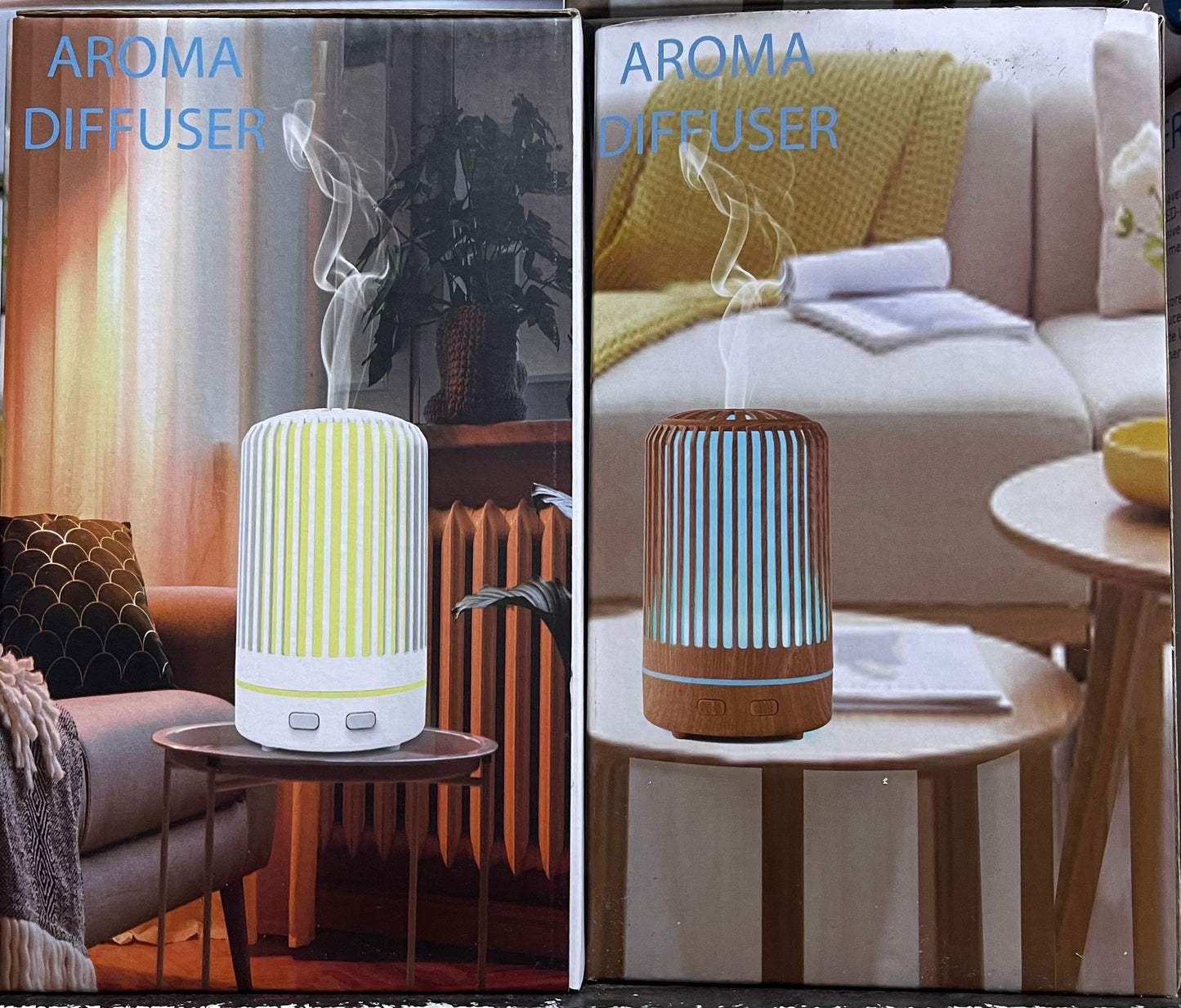 Diffusore di Aromi a Ultrasuoni con LED Multicolore – Umidificatore & Purificatore d’Ari