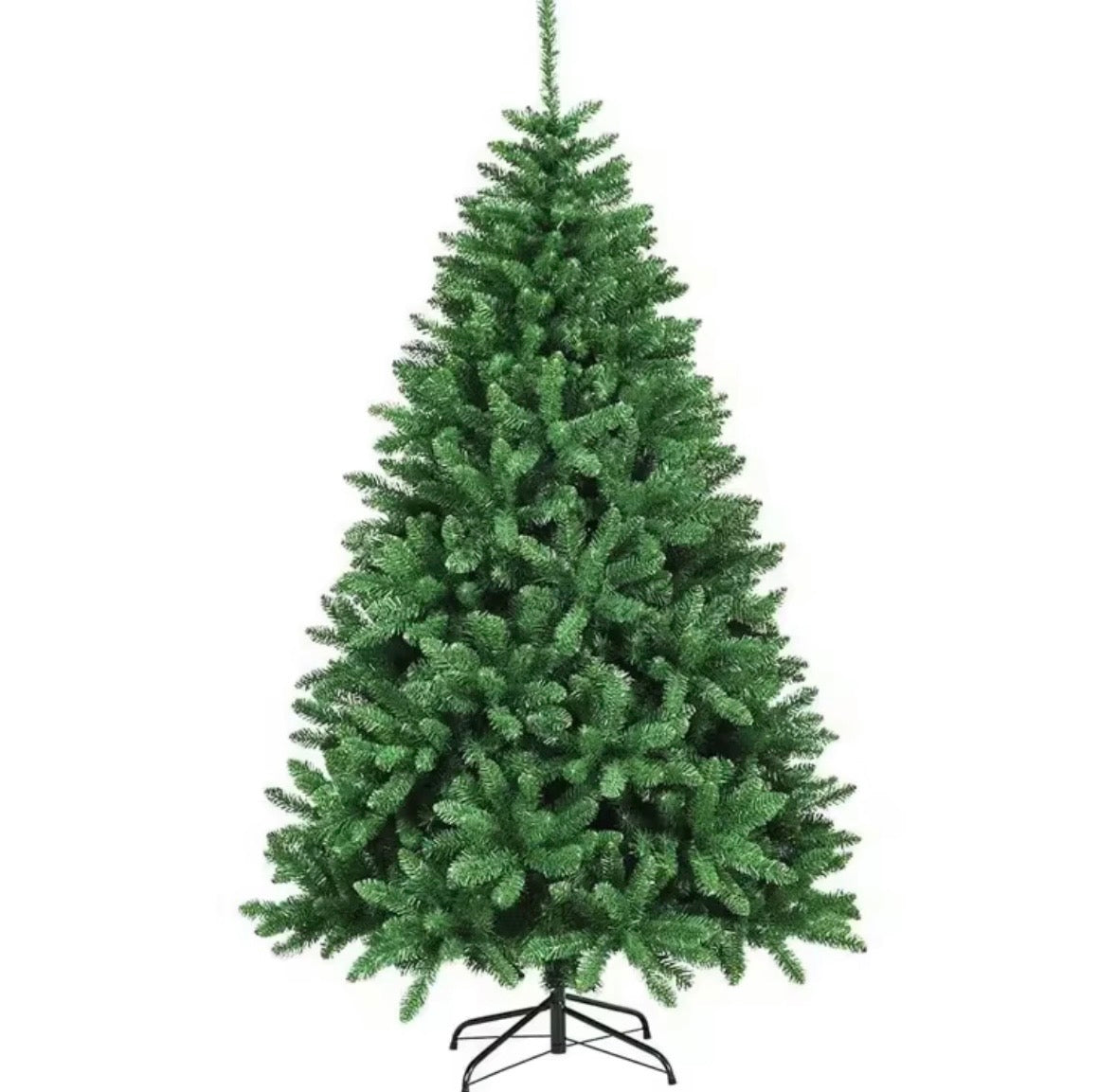 Albero di Natale Artificiale Pieno e Folto - Altezza 120 cm - L'Atmosfera Perfetta per il tuo Natale!