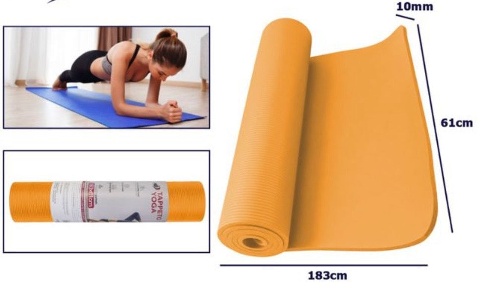 🧘♀️ Tappetino Yoga Antiscivolo – Comfort, Stabilità e Stile