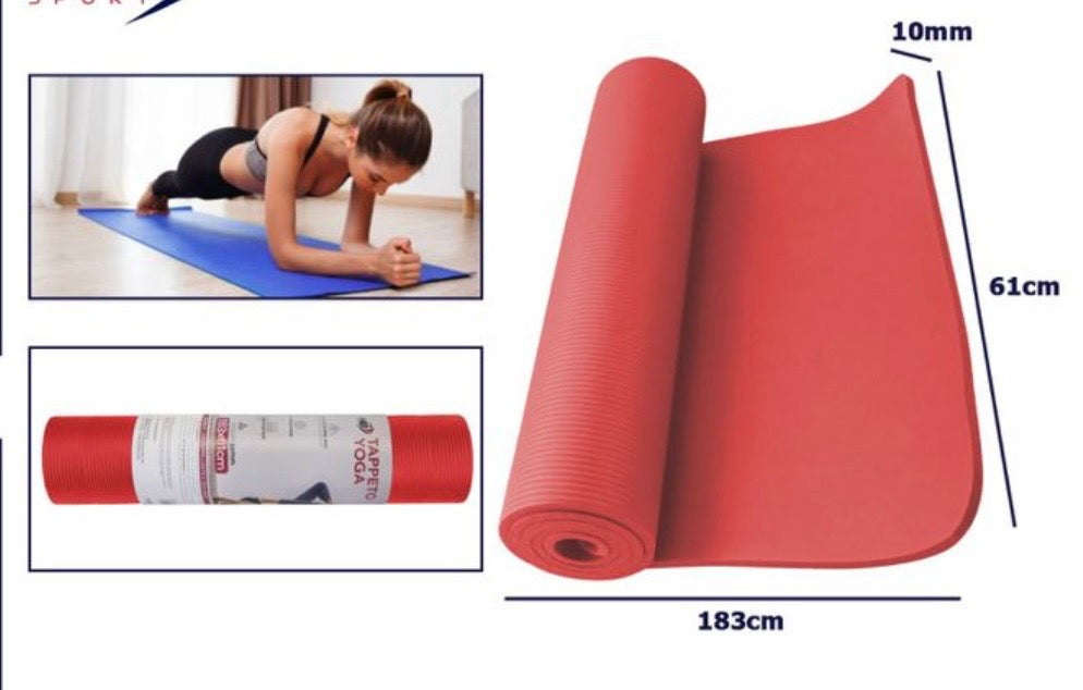 🧘♀️ Tappetino Yoga Antiscivolo – Comfort, Stabilità e Stile