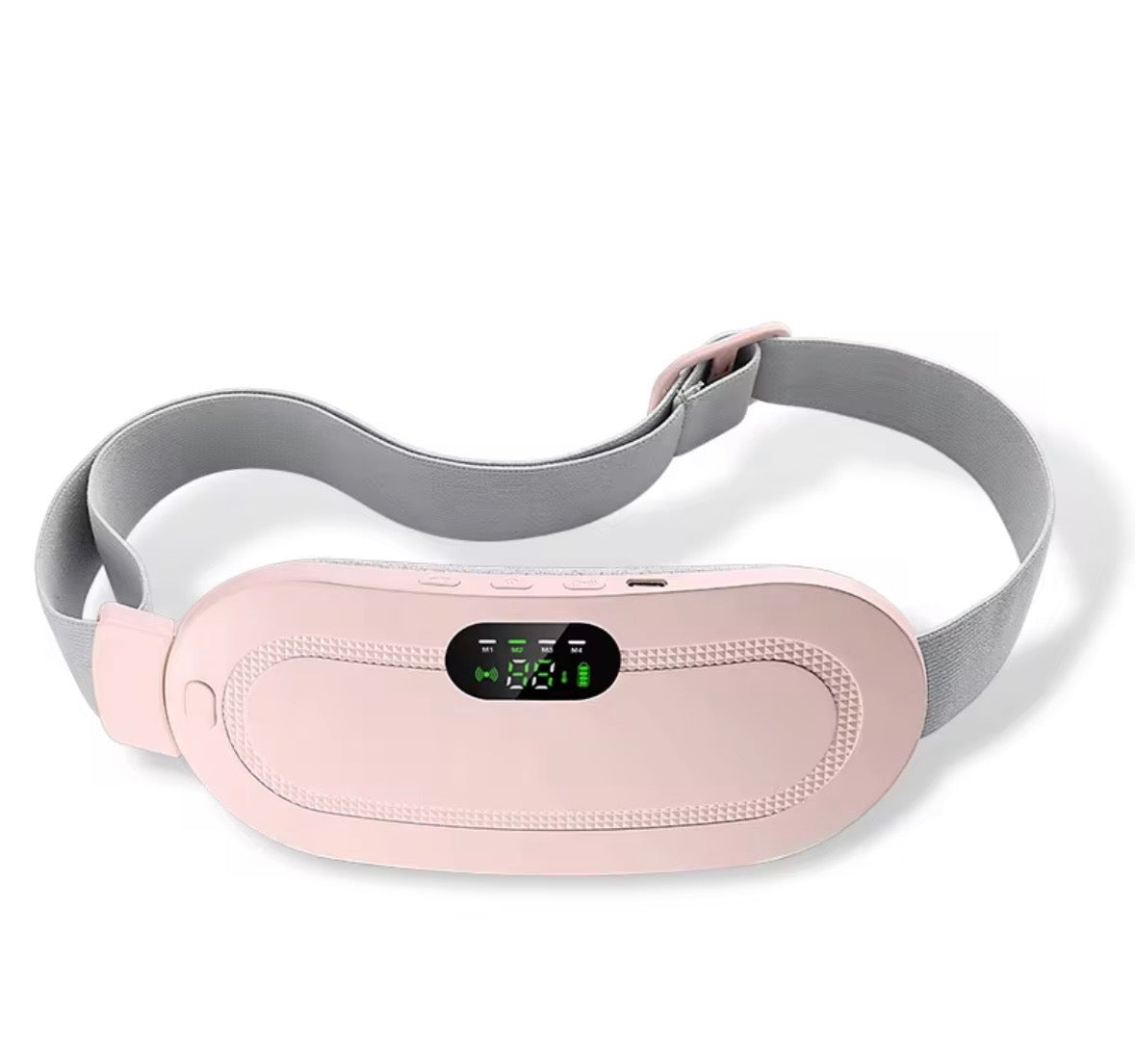 Cintura Termica Riscaldante per Dolori Mestruali e Lombari – Massaggiatore Portatile USB Ricaricabile