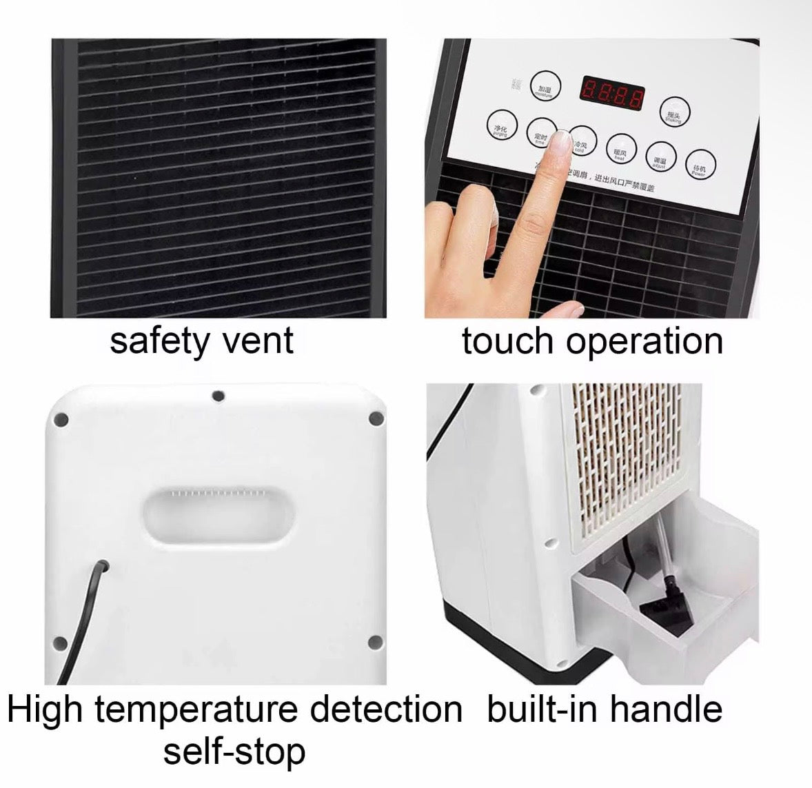 ❄️🔥 DualClima 3-in-1 – Raffredda d’estate, riscalda d’inverno