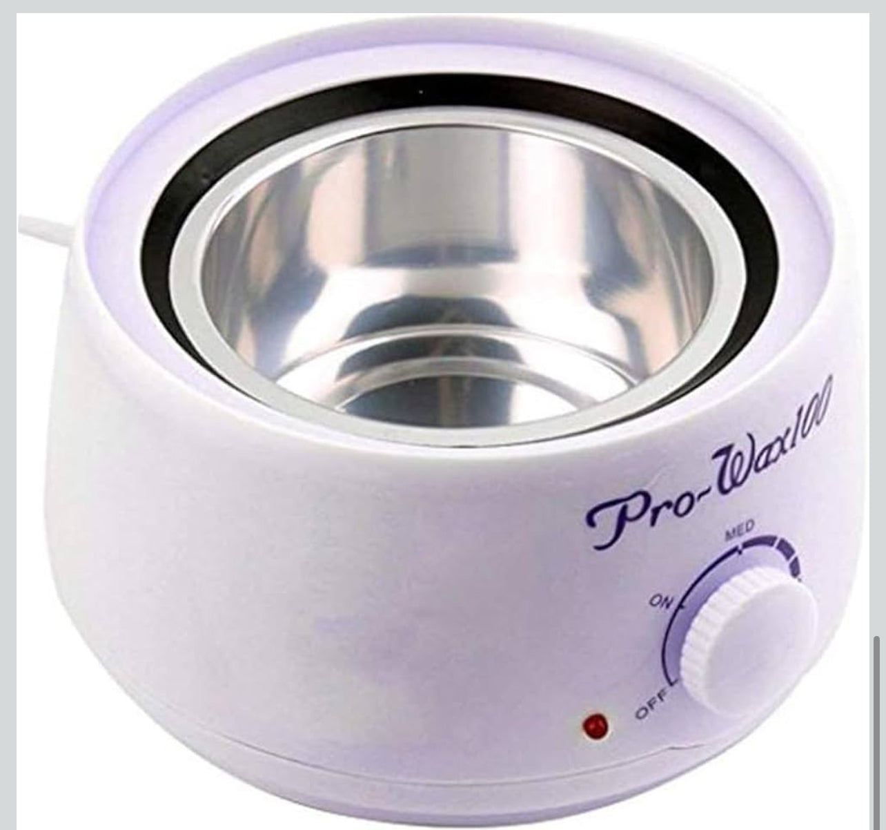 Bdit ACCESORI Scaldacera Elettrico Professionale 100w per Tutti i Tipi di Cera - Controllo della Temperatura Regolabile e Sicurezza Termica Integrata - BDIT ACCESSORI