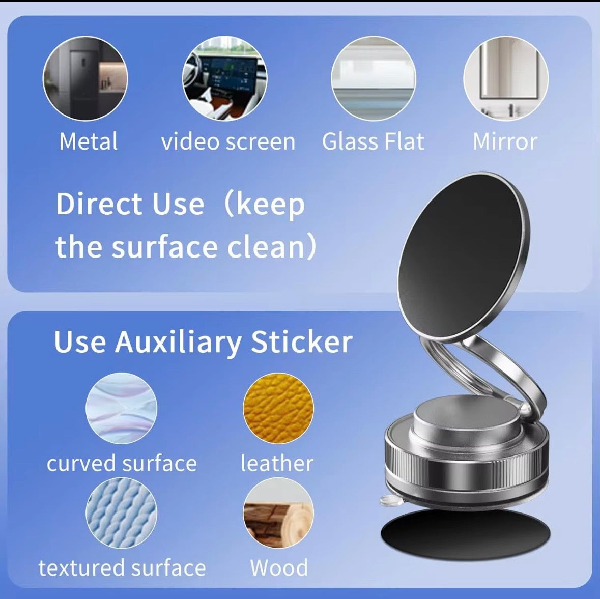 Supporto Magnetico Smartphone per Auto – Regolabile a 360° e Ultra Stabile