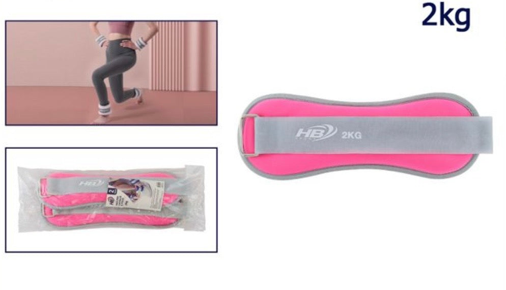 Coppia Pesi Cavigliere e Polsiere HB SPORT - Home Fitness e Tonificazione