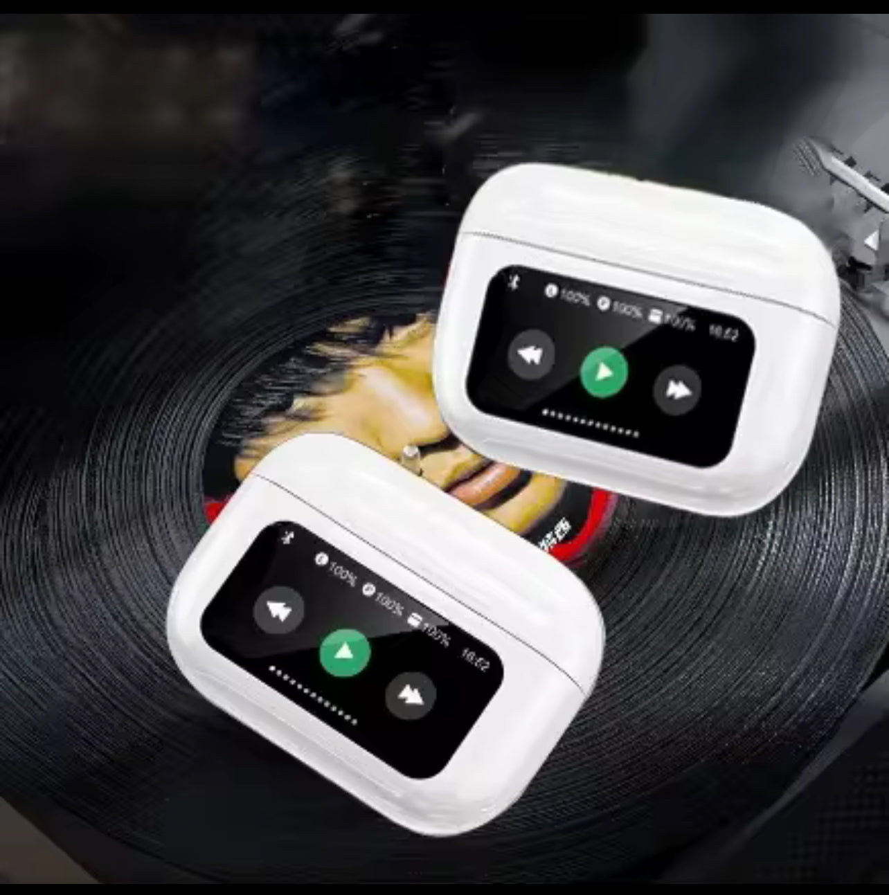 Auricolari Bluetooth 5.0 In-Ear con Riduzione Attiva del Rumore ANC, Modalità Trasparenza e Display LED a Colori – Cuffie Wireless con Ricarica Rapida, Custodia Portatile, Microfono HD - BDIT ACCESSORI