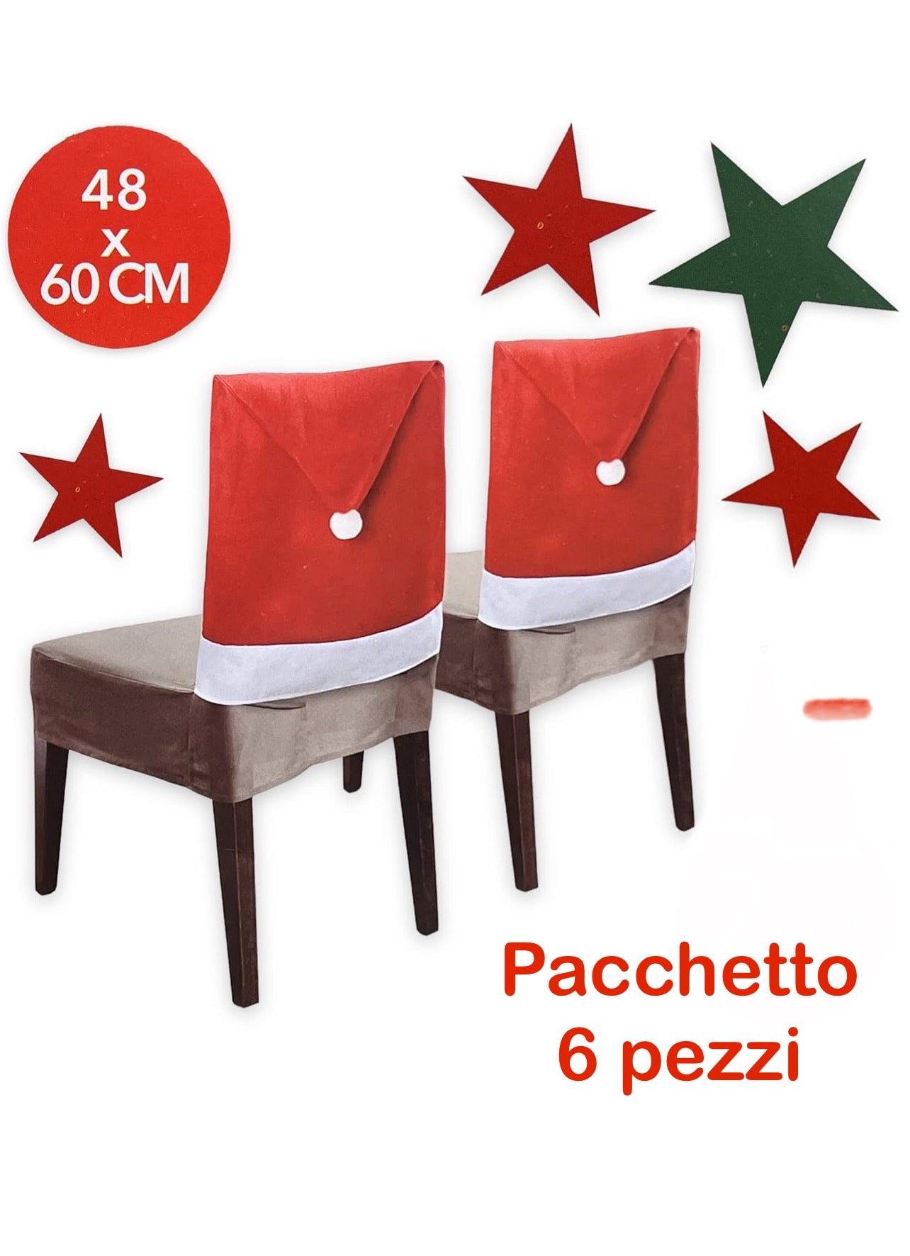 Copri Sedia Natalizio – Eleganza e Atmosfera per le Feste