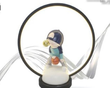 Lampada LED Decorativa con Personaggio – Design Moderno e Luce Accogliente