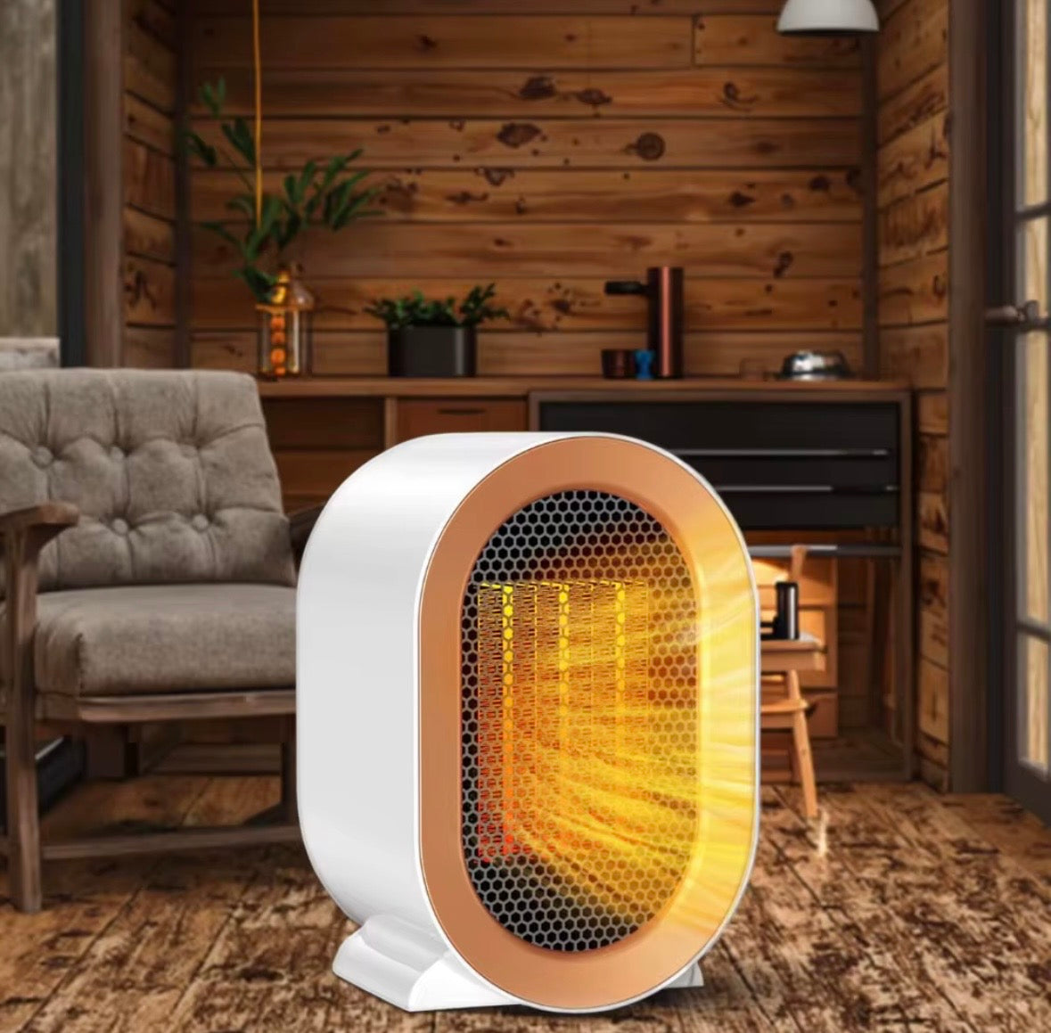 Mini Stufa Elettrica in Ceramica Portatile - Riscaldatore Veloce ed Efficiente per Piccoli Ambienti