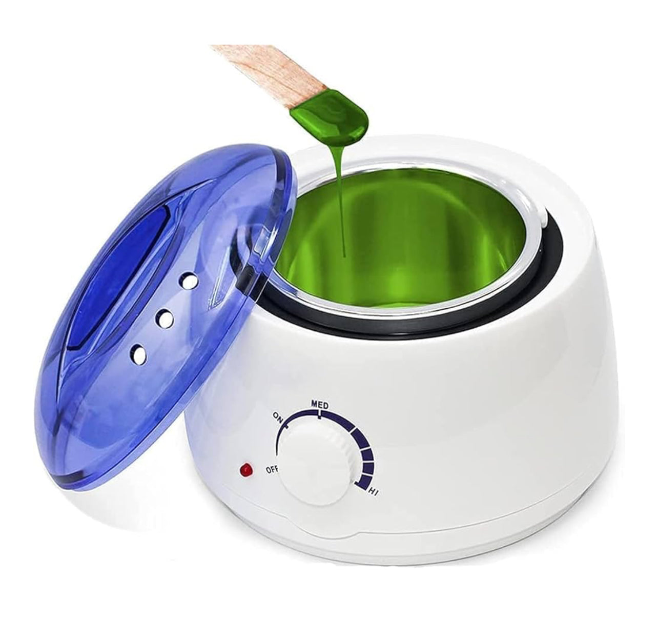 Bdit ACCESORI Scaldacera Elettrico Professionale 100w per Tutti i Tipi di Cera - Controllo della Temperatura Regolabile e Sicurezza Termica Integrata - BDIT ACCESSORI