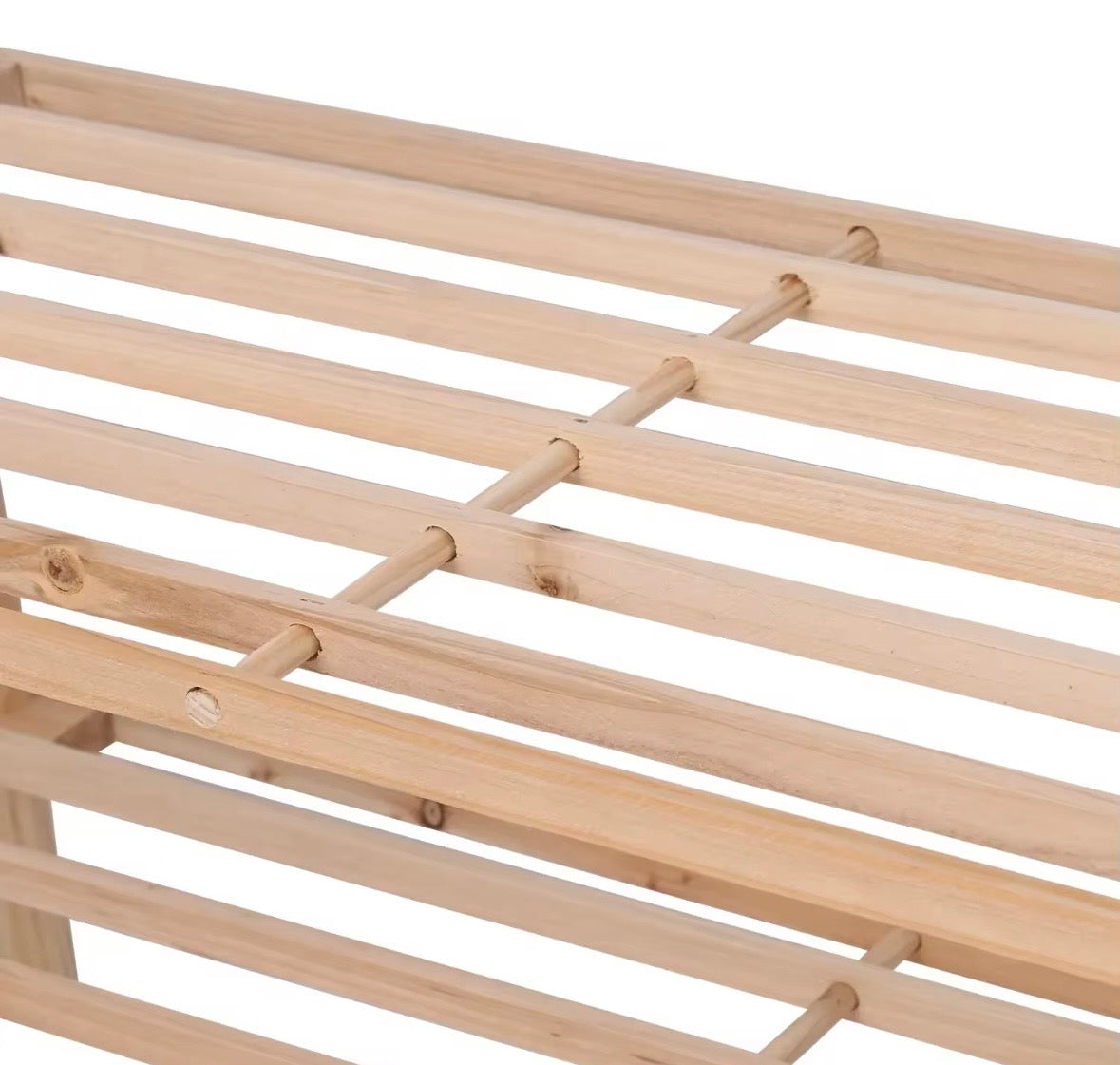 Porta Scarpe a 3 Ripiani in Legno Naturale – Organizzazione e Stile per la Tua Casa