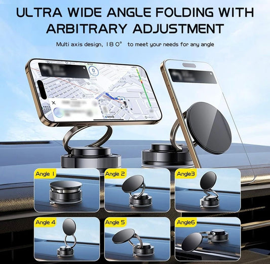 Supporto Magnetico Smartphone per Auto – Regolabile a 360° e Ultra Stabile