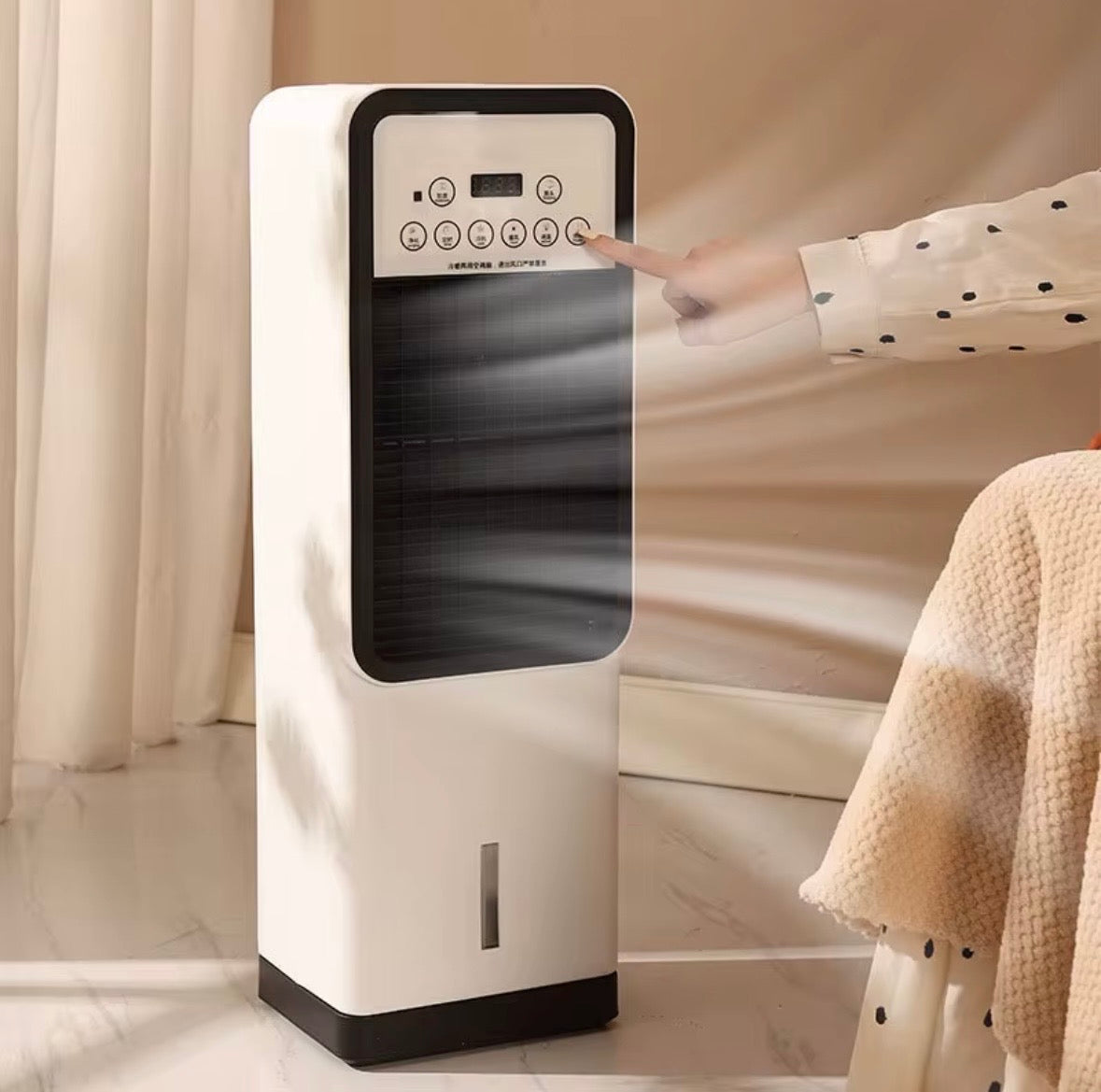 ❄️🔥 DualClima 3-in-1 – Raffredda d’estate, riscalda d’inverno