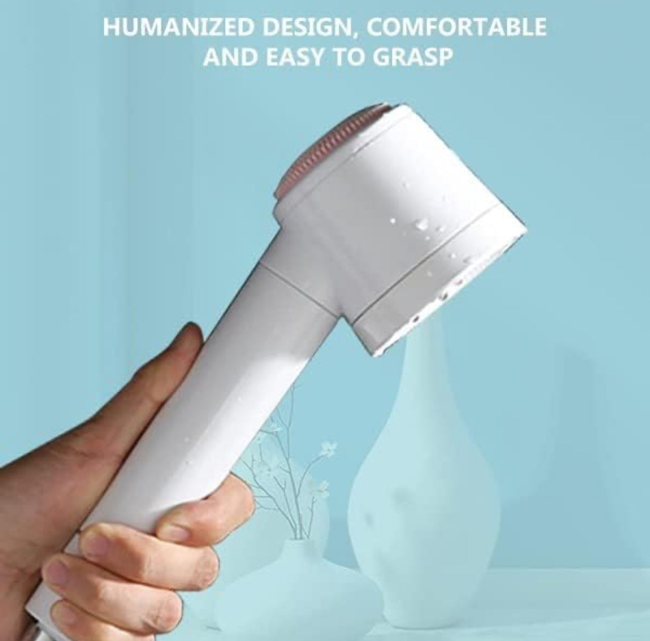 Soffione doccia portatile con spazzola portatile che massaggia la doccia a mano Potente Multi-Jet - BDIT ACCESSORI