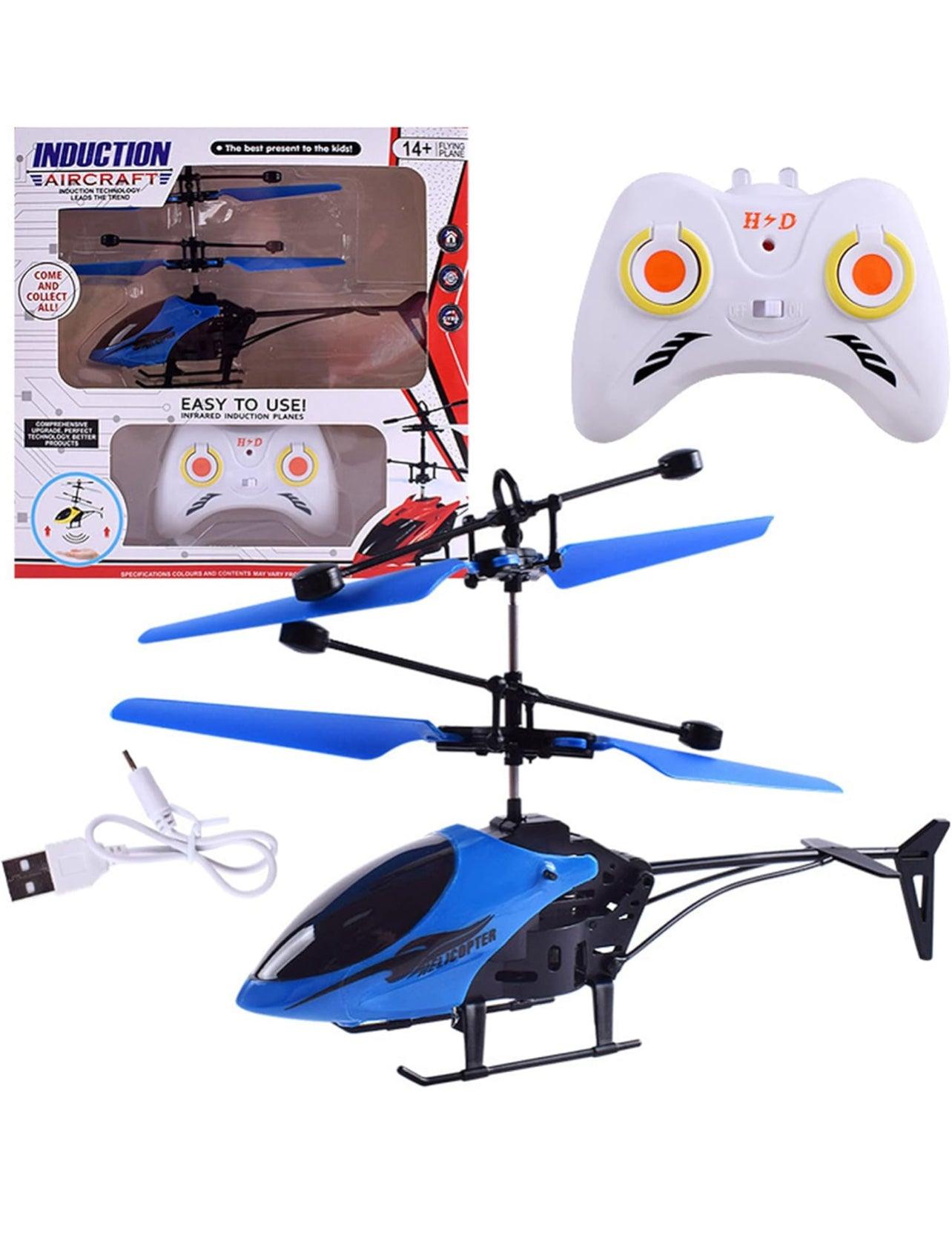 Bdit accessories Remote Control Helicopter, Infrared Controlled Helicopter, RC Helicopter Toy Gift for Kids, Helicopters Steering Wheel-1 - BDIT ACCESSORI