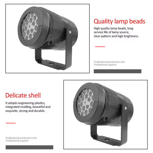 Proiettore LED Natalizio – 16 Fantasie Festive - BDIT ACCESSORI