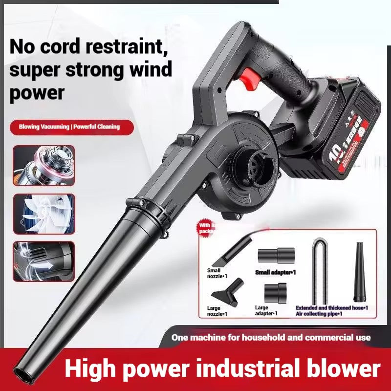 Soffiatore Industriale Portatile ad Alta Potenza – 2 Batterie incluse - BDIT ACCESSORI