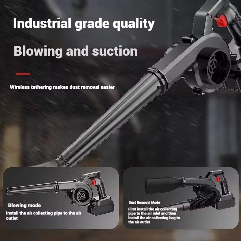 Soffiatore Industriale Portatile ad Alta Potenza – 2 Batterie incluse - BDIT ACCESSORI