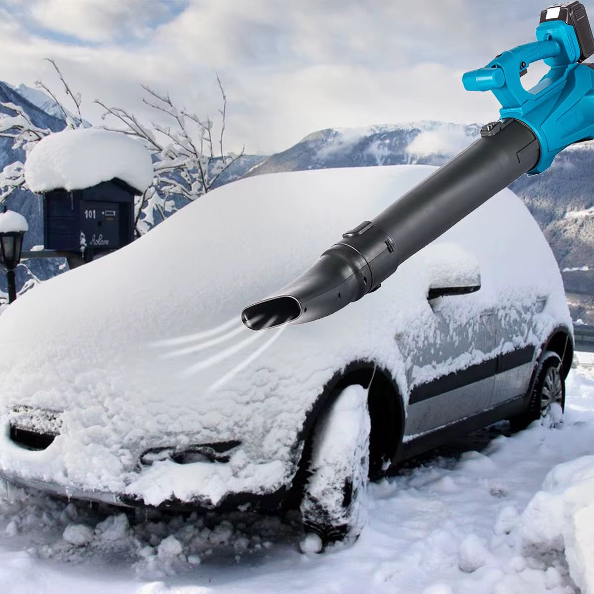 Soffiatore a Batteria ad Alta Potenza – Portatile - BDIT ACCESSORI