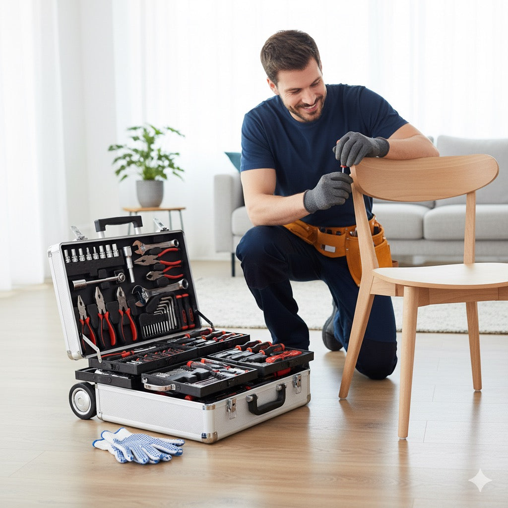 VALIGETTA PROFESSIONALE TROLLEY DA 799 PEZZI: Il Tuo Ufficio Attrezzi Mobile