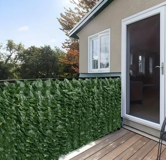 Bdit accessori-Siepe artificiale decorativa in rotolo 300x50 cm – Recinzione sintetica verde per giardino, balcone e terrazza - BDIT ACCESSORI
