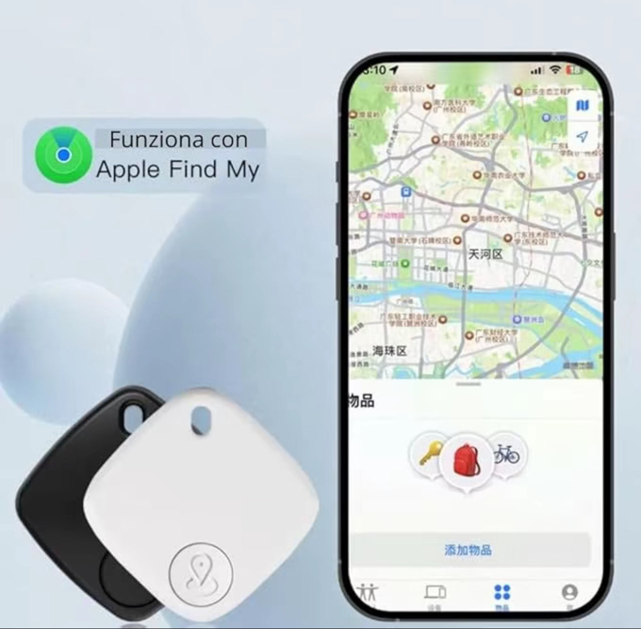 📍 Localizzatore Smart Bluetooth – Compatibile con Apple Find My - BDIT ACCESSORI