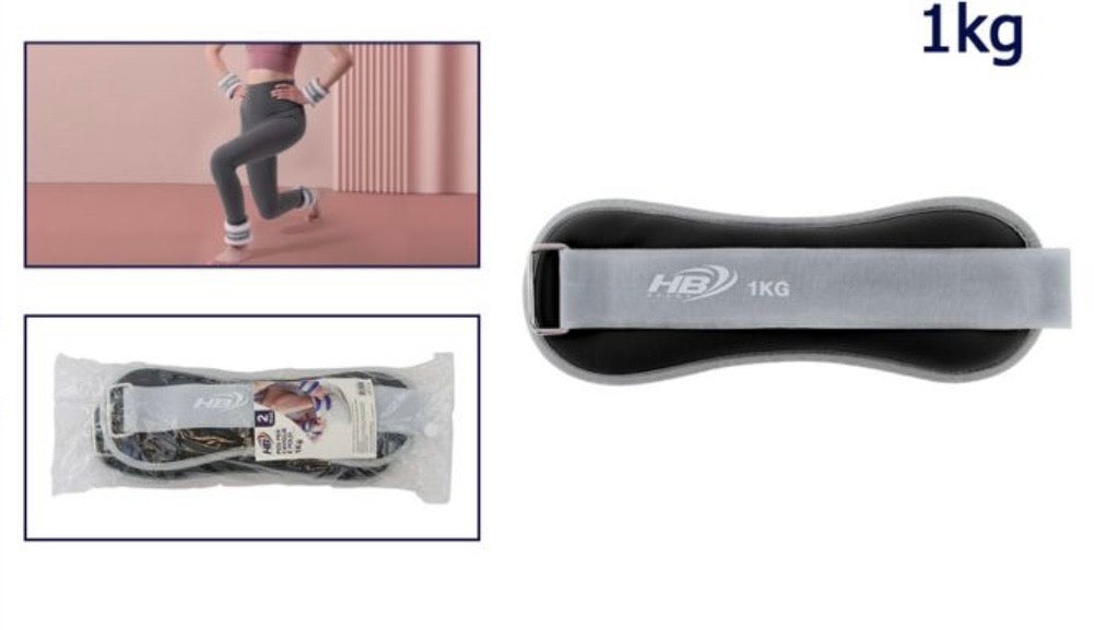 Coppia Pesi Cavigliere e Polsiere HB SPORT - Home Fitness e Tonificazione