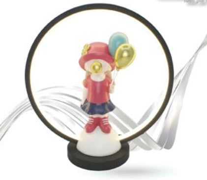 Lampada LED Decorativa con Personaggio – Design Moderno e Luce Accogliente