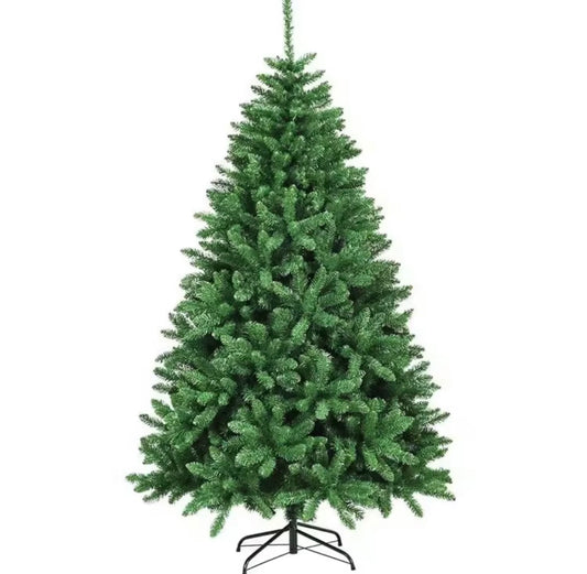 Albero di Natale Artificiale Pieno e Folto - Altezza 120 cm - L'Atmosfera Perfetta per il tuo Natale!