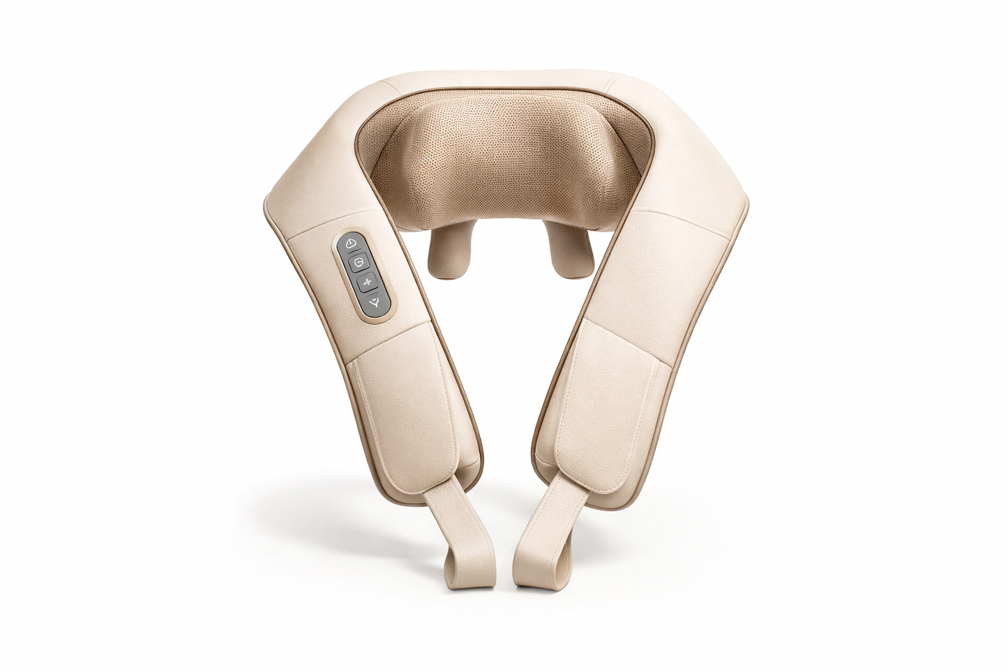 Massaggiatore Cervicale Elettrico con Calore Shiatsu – Massaggio Profondo per Collo, Spalle, Schiena e Gambe – Senza Fili, Ricaricabile, Intensità Regolabile, Relax e Sollievo Dolori Muscolari