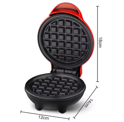 Senza Macchina per Waffle a Forma di Topolino – Piastra Waffle Maker Antiaderente Compatta