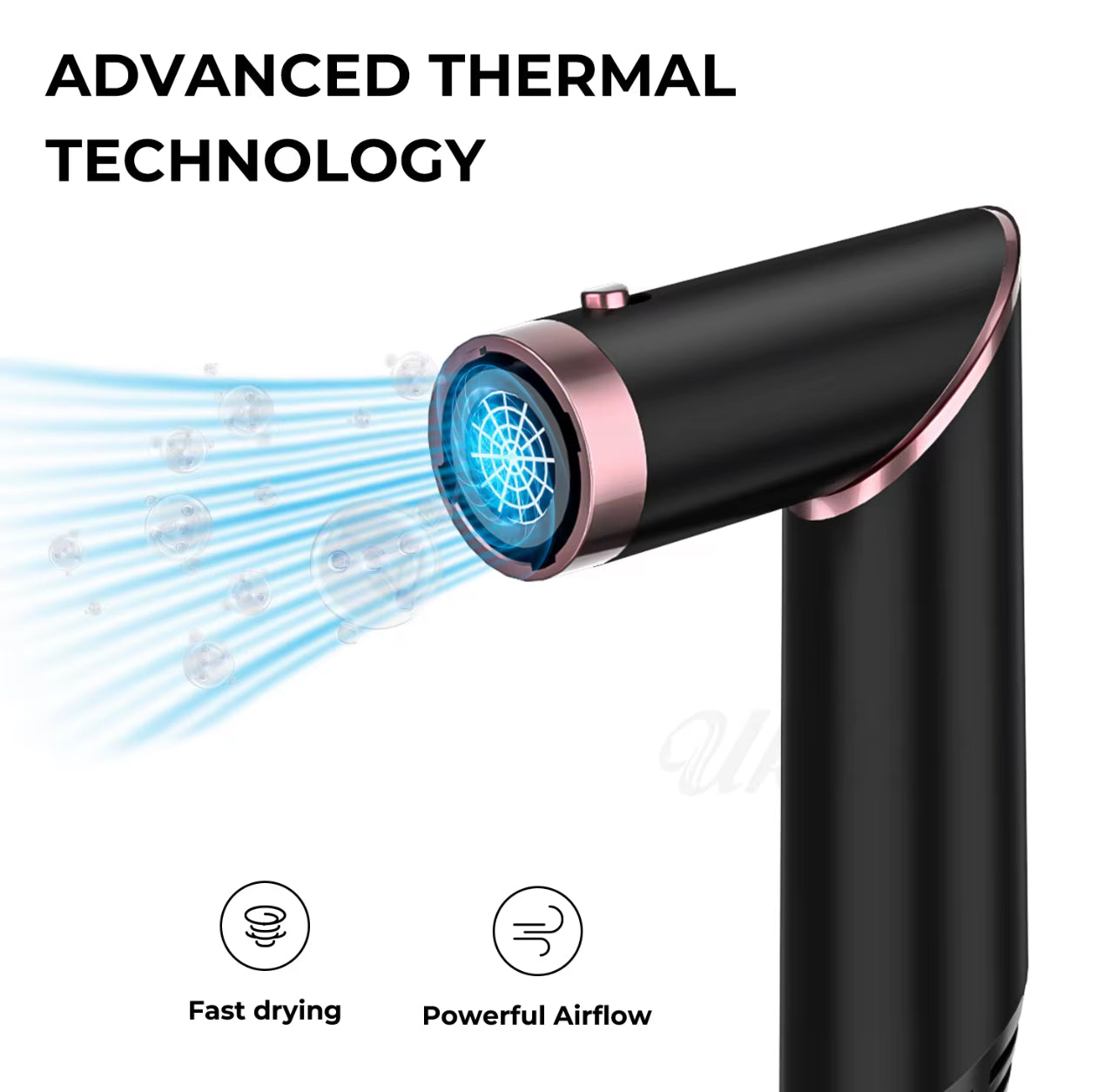 Asciugacapelli Professionale 6 in 1 – Styling Completo in un Solo Strumento