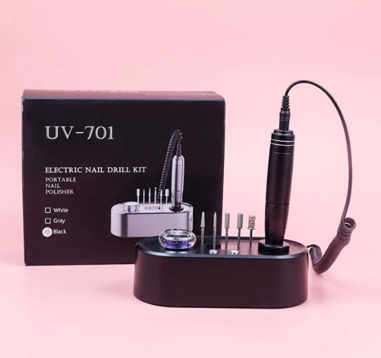 UV-701 Fresa per Unghie Elettrica Professionale | 40.000 Giri/min