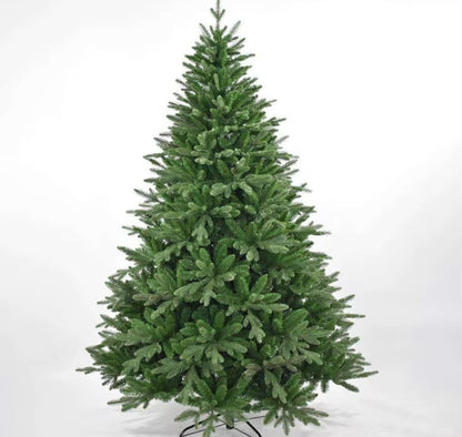 Albero di Natale Artificiale Pieno \bm{150 \text{ cm}} – Effetto Realistico Picea Verde Abete