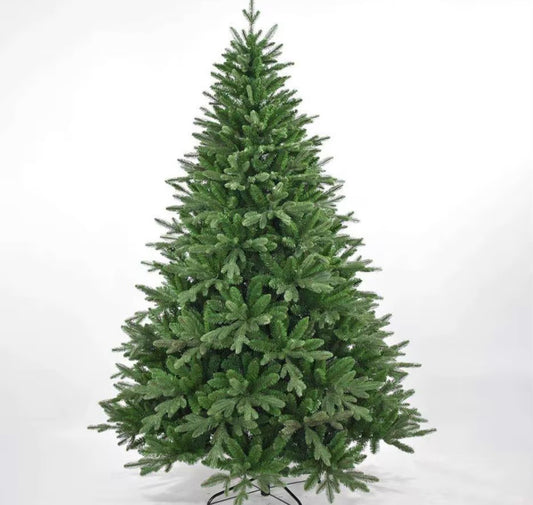 Albero di Natale Artificiale Pieno \bm{150 \text{ cm}} – Effetto Realistico Picea Verde Abete