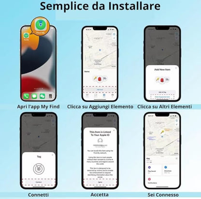 📍 Localizzatore Smart Bluetooth – Compatibile con Apple Find My - BDIT ACCESSORI