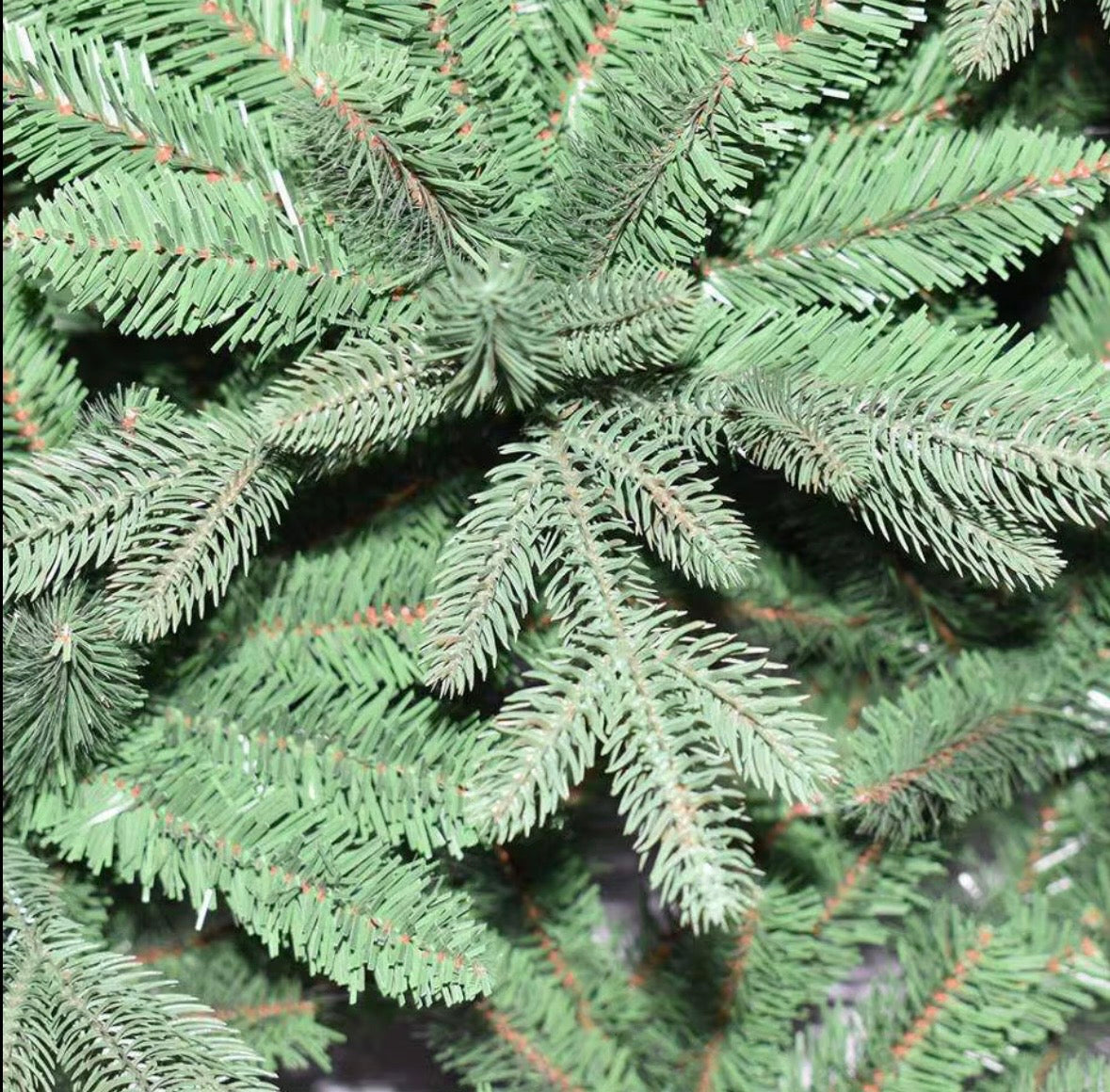 Albero di Natale Artificiale Pieno \bm{150 \text{ cm}} – Effetto Realistico Picea Verde Abete