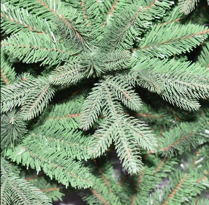 Albero di Natale Artificiale Pieno \bm{150 \text{ cm}} – Effetto Realistico Picea Verde Abete