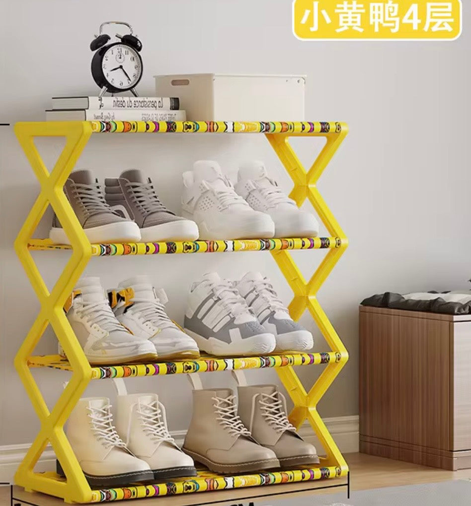 Scarpiera Pieghevole a 5 Ripiani – Porta Scarpe Salvaspazio Moderno e Resistente