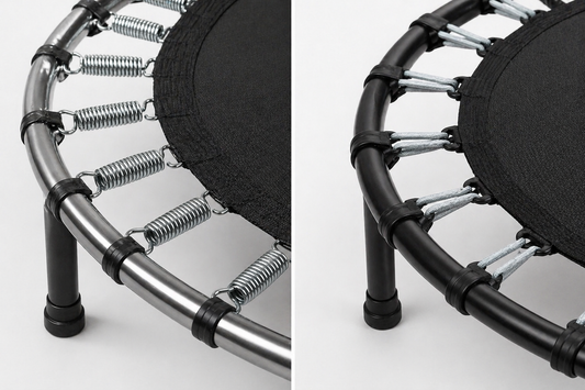 Mini Trampolino Fitness 103 cm BDIT Accessori – Trampolino Elastici Silenzioso Senza Molle, Palestra Casa Cardio Rebounder, Attrezzo Fitness Compatto per Allenamento Indoor, Ginnastica e Dimagrimento dfh - 07769