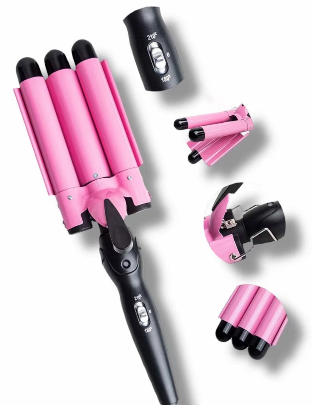 Piastra Triferro Professionale per Onde Beach Waves | Look Sirena in Pochi Minuti