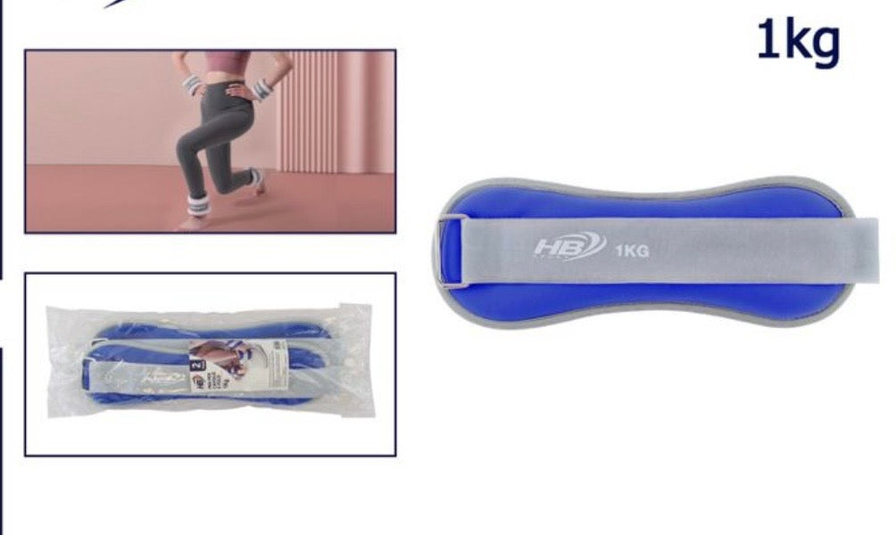 Coppia Pesi Cavigliere e Polsiere HB SPORT - Home Fitness e Tonificazione