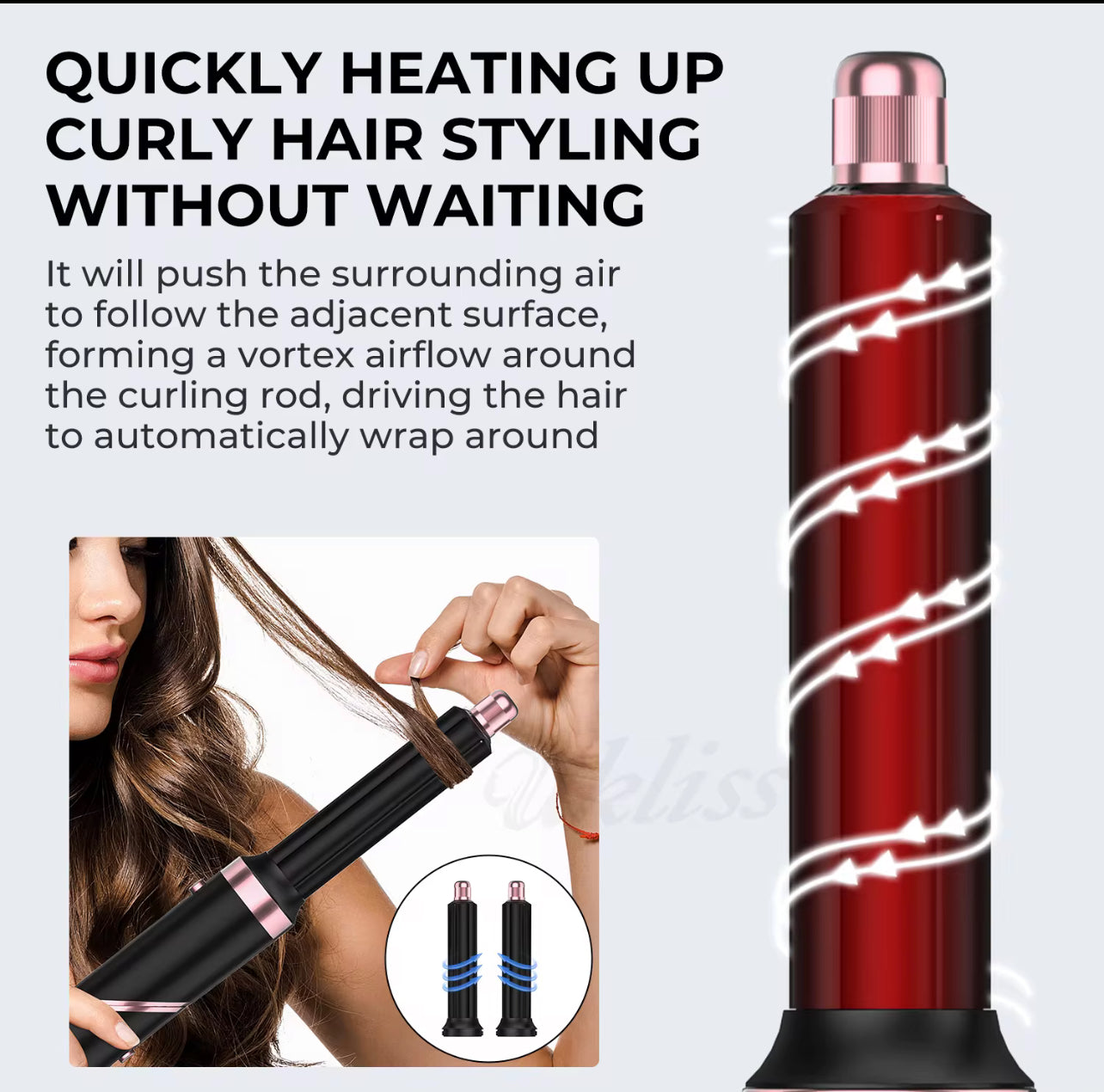 Asciugacapelli Professionale 6 in 1 – Styling Completo in un Solo Strumento