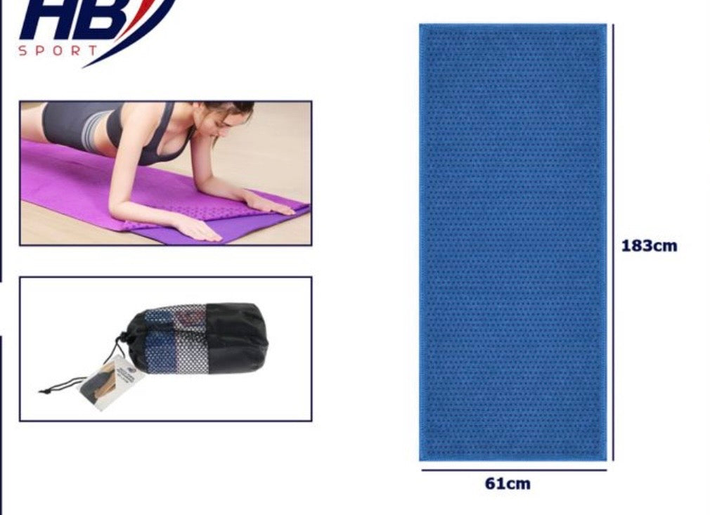 Tappetino Yoga Antiscivolo con Borsa – Comfort, Stile e Colori Moderni