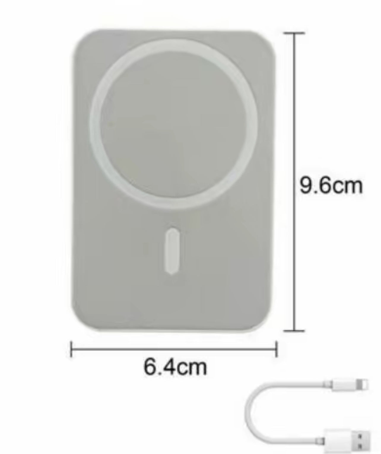 Power Bank, Magnetic PowerBank 10000 mAh, PD 22.5 W, Fast Charging, Portable Wireless Charger with iOS Input and Output LED Ndicator for iPhone 17/16/15/14/13/12/11/pro/pro max - BDIT ACCESSORI